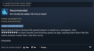 Illustration for article titled SCUM, As Told By Steam Reviews